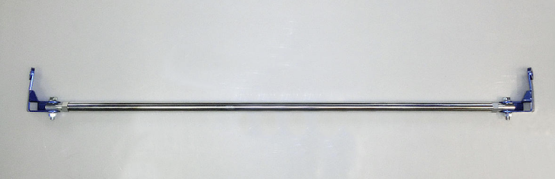 Cusco Power Brace rear pillar chassis bracing for Suzuki Swift Sport ZC33S, enhancing vehicle stability and structural rigidity.