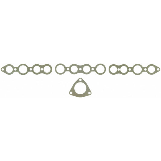 Fel-Pro MS 2498 B intake and exhaust manifold gasket set showing detailed gasket for engine sealing.