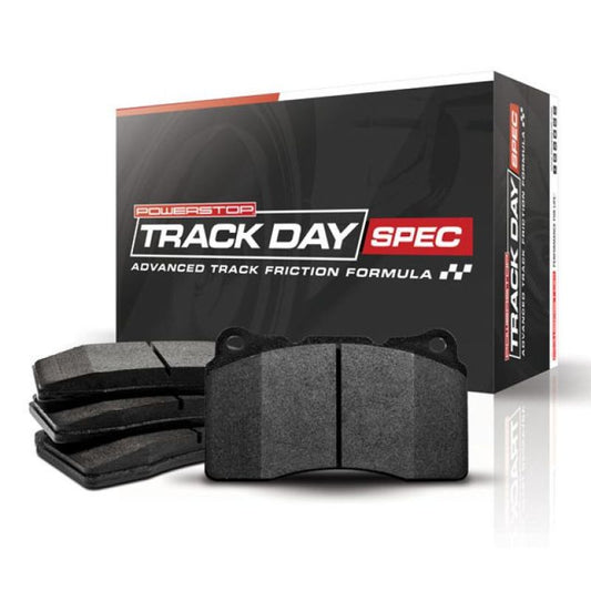 PowerStop front track day racing brake pads for Acura RSX 2002-2006, high-performance brake pads for racing and track use