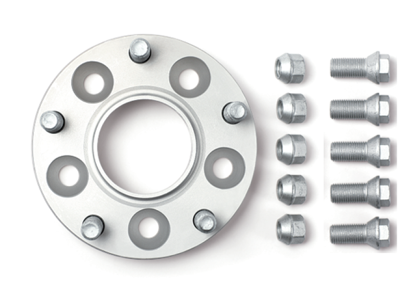 H&R Trak+ 35mm DRA wheel adaptor bolt with 5/130 center bore, 71.6mm bolt thread, for car wheel spacers and adapters