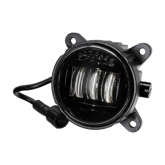 Oracle 60mm 15W Fog Beam LED emitter for fog lights, showcasing the compact, bright LED light with clear lens and durable housing.