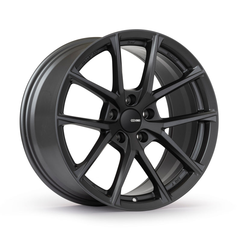 Enkei Helix 18x8.5 / 5x114.3 BP / 45mm Offset / 72.6mm Bore - Gloss Gunmetal