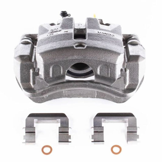 PowerStop OE front right brake caliper with bracket for Buick LaCrosse 2012-2016, automotive part replacement.