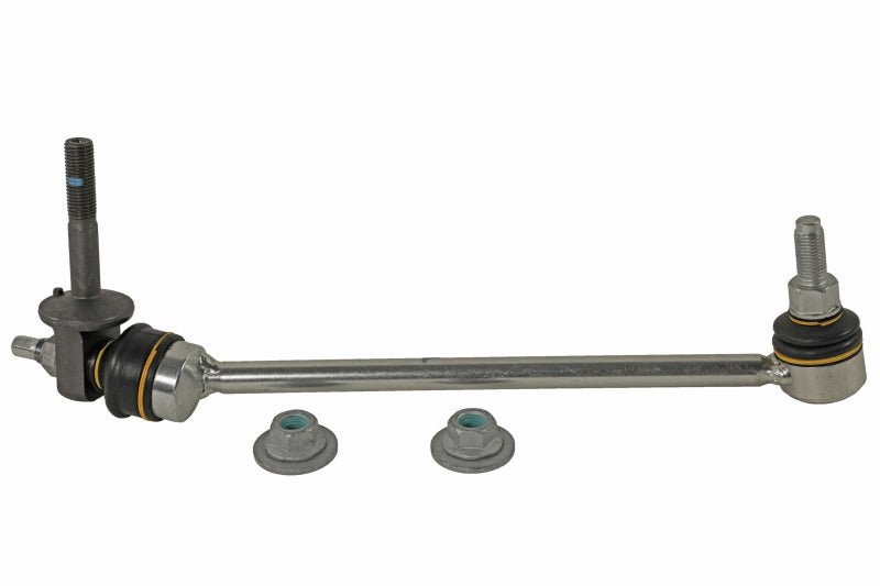 Moog front left sway bar link for Mercedes-Benz GLC300 (2016-2020), durable sway bar endlink with metal and rubber components.