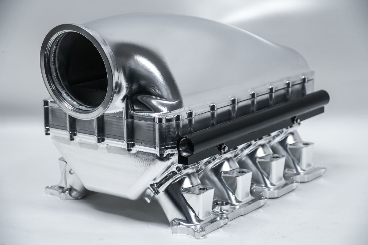 GEN III HEMI 6.2/6.4 LME RACING 2400HP BILLET INTAKE - POWDER COAT