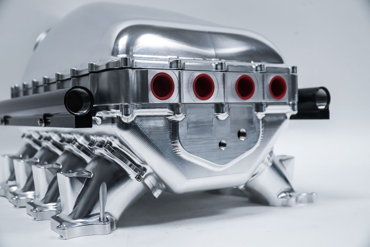 GEN III HEMI 6.2/6.4 LME RACING 2400HP BILLET INTAKE - POWDER COAT