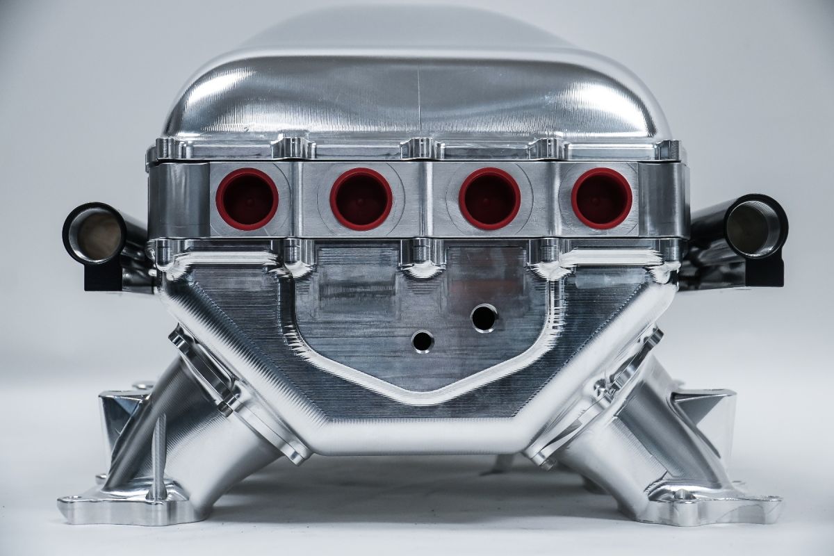 GEN III HEMI 6.2/6.4 LME RACING 2400HP BILLET INTAKE - NATURAL FINISH