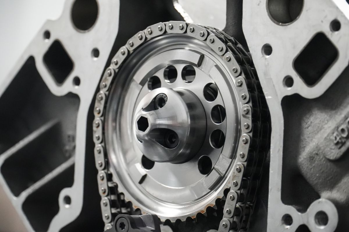 LME Billet LS Cam Drive Front Covers - NATURAL ALUMINUM