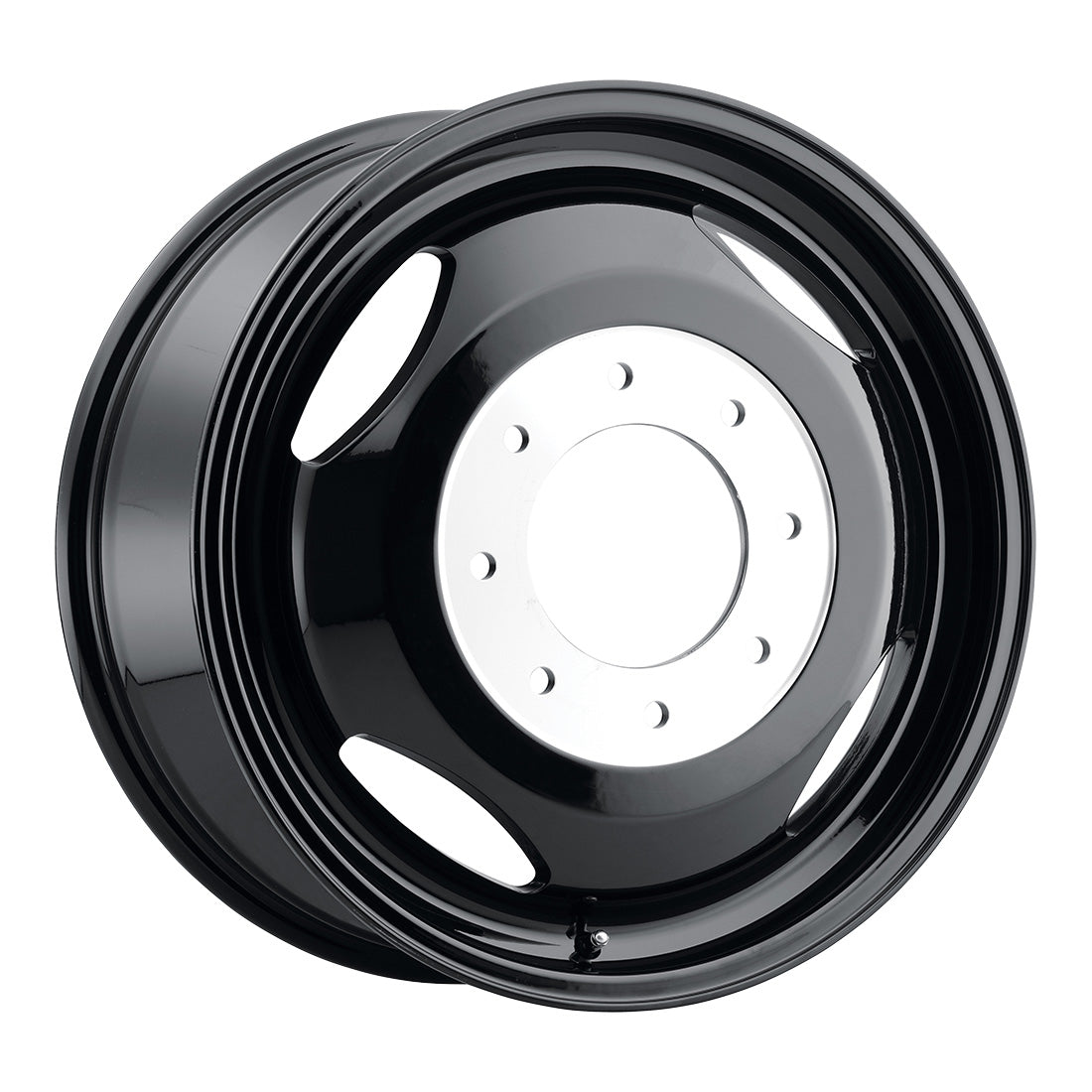20x8.25 Dualie Inner 8x210  ET98 BS8.50 Gloss BLK 154.3