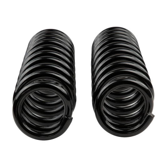 Old Man Emu ARB/OEM 2021+ Ford Bronco front coil spring set for heavy loads, showcasing durable coilover springs for off-road vehicles.