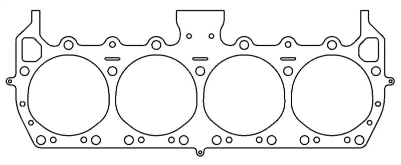 Cometic Chrysler head gasket for 361/383/413/440 engines, 4.410 inch bore, MLS design, .045 inch thickness, high-performance engine part.