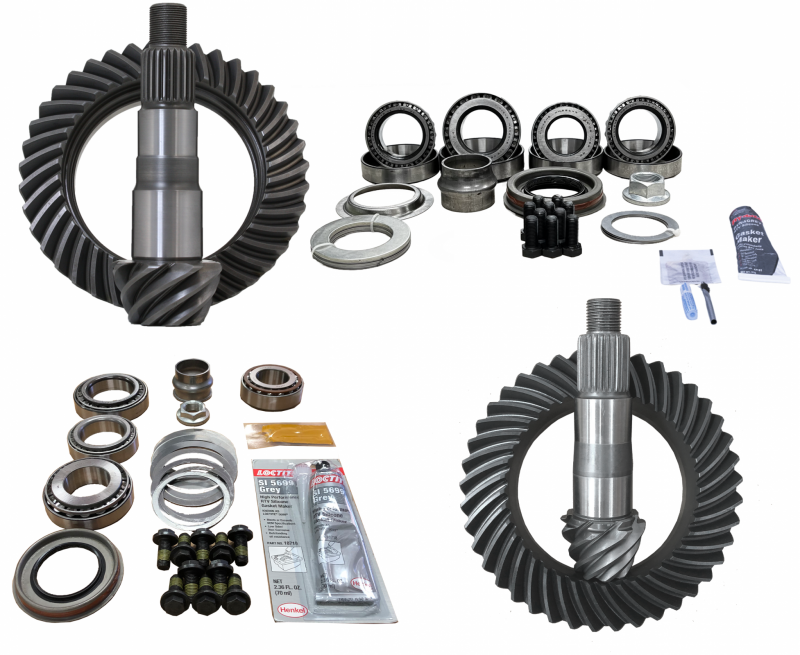 Revolution Gear & Axle Jeep Wrangler JL Dana 44 rear differential install kit with 4.88 gear ratio for 2018+ models.