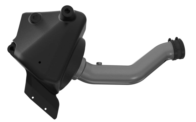 K&N Engineering aluminum cold air intake for 2016-2022 Jeep Grand Cherokee NextGen, shown installed in engine bay