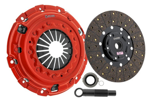 Action Clutch Stage 1 clutch kit for BMW Z4 3.0L, including clutch disc and pressure plate, shown in the image.