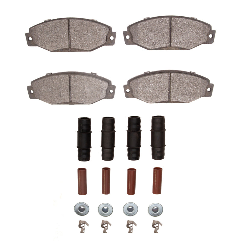 R1 88-90 Eagle Premier Front Semi Met Brake Pads & Hardware Kit