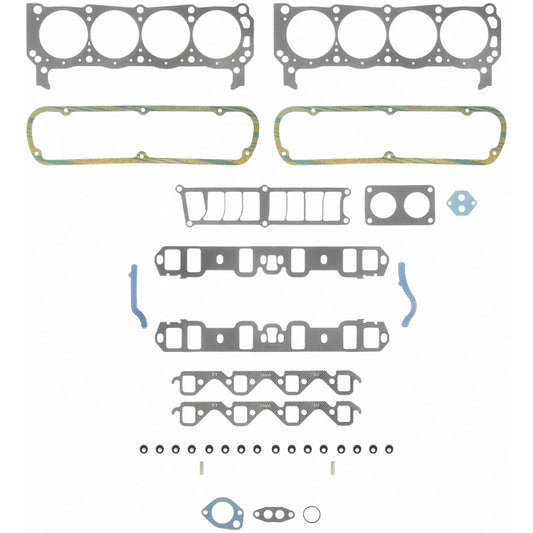 Fel-Pro Ford F-150 HS 8548 PT-13 PermaTorque engine cylinder head gasket set showing gaskets and sealing surfaces.