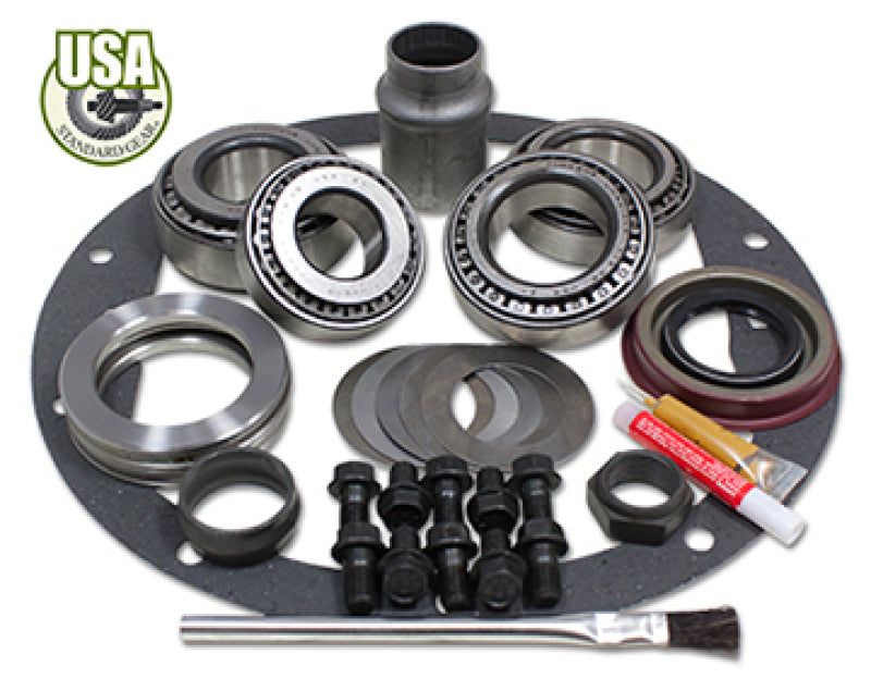 Yukon Gear & Axle USA Standard Master Overhaul Kit for Ford 9in differential with Daytona pinion support, includes various overhaul components.