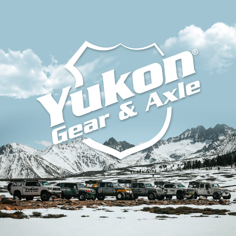 Yukon Gear steel differential cover for AMC Model 35 with metal fill plug, durable auto axle part, black finish
