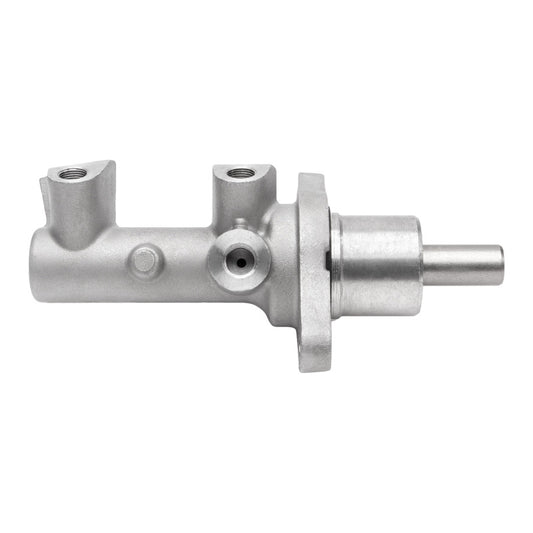 DFC brake master cylinder for BMW 330xi 2000-2001, showing the metal cylinder with mounting components and fluid inlet ports.