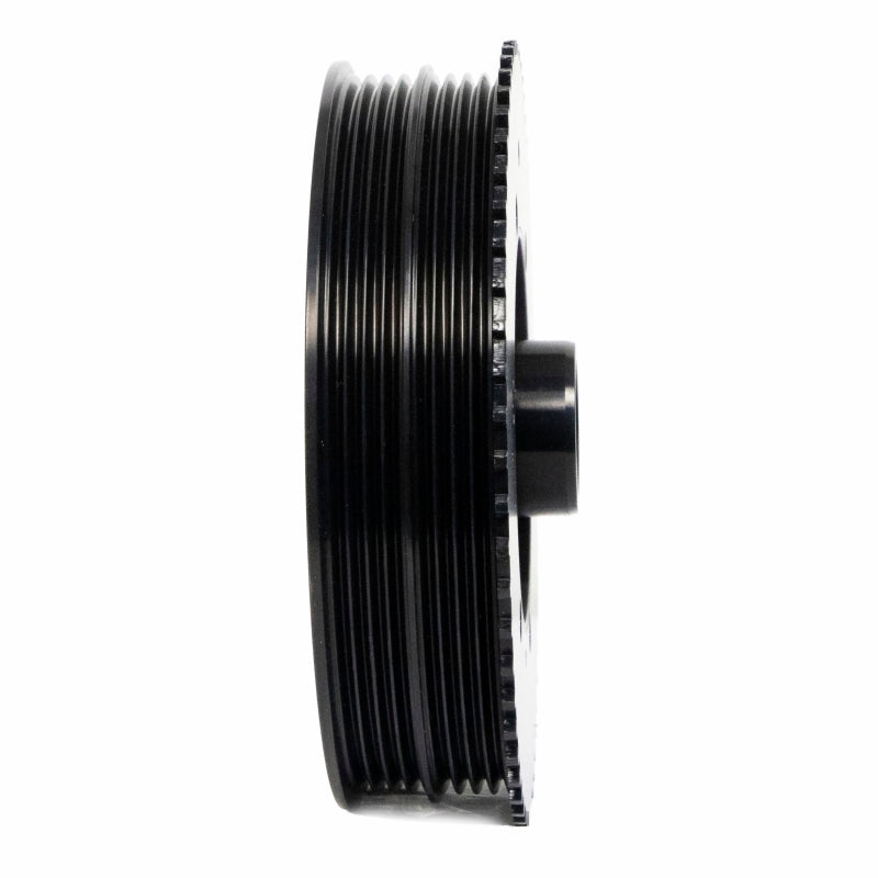 Fluidampr steel internally balanced crankshaft damper for Ford Focus ST 2.0L and Mustang 2.3L EcoBoost engines.