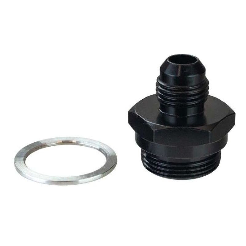 Moroso -6AN x 7/8in-20 1in Long Carburetor Fuel Inlet Fitting