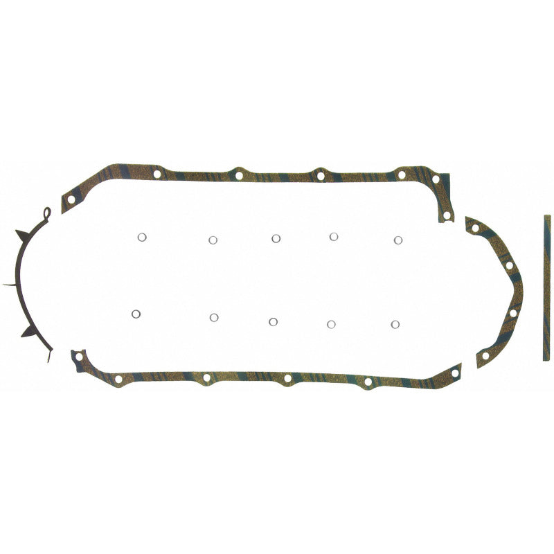Fel-Pro Pontiac Firebird OS 30191 C-3 Engine Oil Pan Gasket Set Blue Stripe cork-rubber