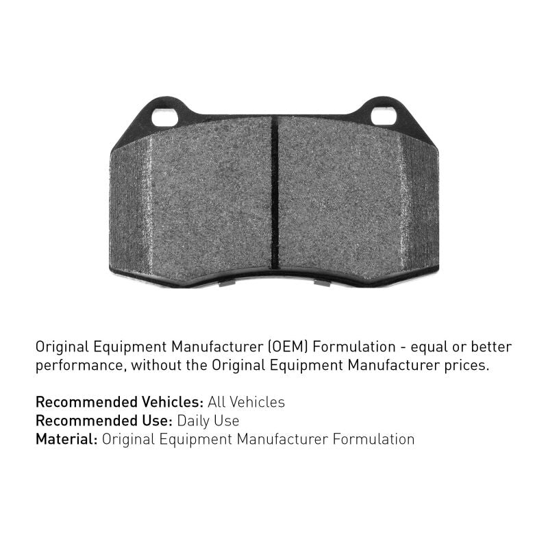 R1 Concepts OE brake pads and hardware kit for Buick Riviera R1 67-73, showing new front brake pads and hardware components