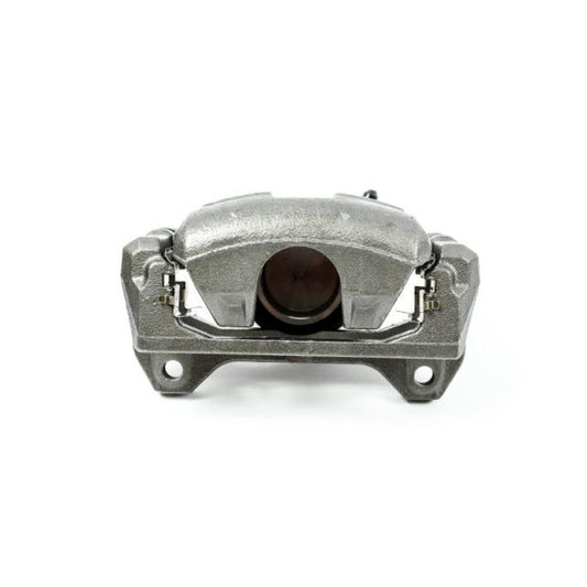 PowerStop OE front right brake caliper with bracket for 2002-2006 Acura RSX, automotive part showing the caliper and mounting bracket.
