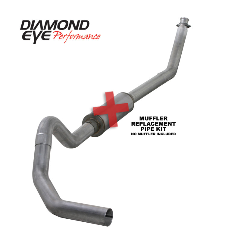 Diamond Eye Performance Turbo Back exhaust kit for Cummins 5.9L 94-02, featuring a turbo back design with durable construction.
