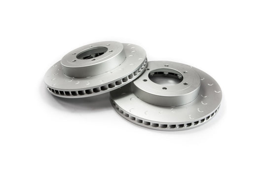 Alcon big brake kit for Toyota Tacoma with 17-inch wheels, 352x30mm rotors, 6-piston calipers, red finish, front installation