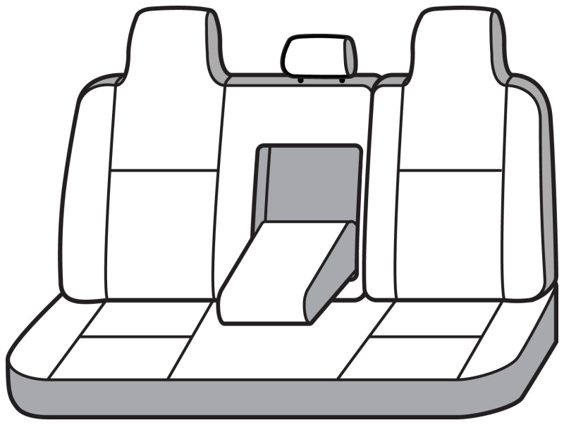 Covercraft polycotton seat covers for Toyota Prius second row seats, custom-fit protection for vehicle interior.