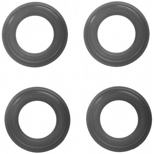 Fel-Pro Mitsubishi Eclipse ES spark plug tube seal set showing sealed spark plug tubes for engine protection.