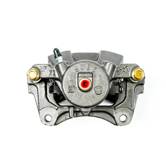 PowerStop front left OE brake caliper and bracket for Chevrolet Malibu 2006-2012, automotive brake replacement part.
