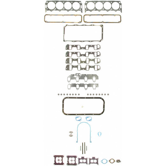 Fel-Pro FS 7895 PT-3 engine gasket set showing various gaskets for automotive engine repair.