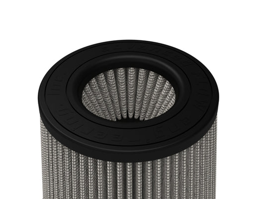 aFe Momentum Intake Replacement Air Filter with Pro DRY S media, 3-1/8 inch inlet, designed for direct fit applications.