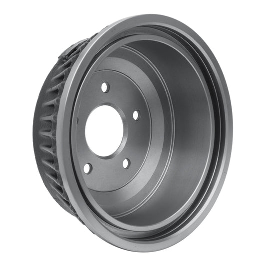 DFC 64-72 Buick SportWagon brake drum, true balanced front brake drum with detailed metal surface and mounting holes.