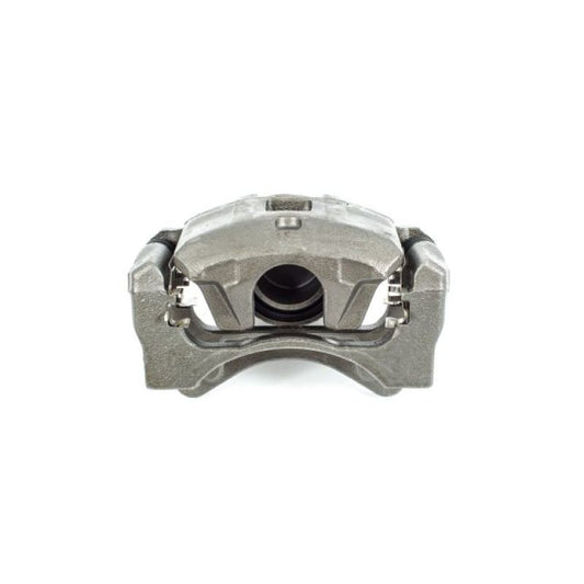 PowerStop OE front right brake caliper with bracket for 2007-2012 Dodge Caliber, showing the caliper assembly and mounting bracket