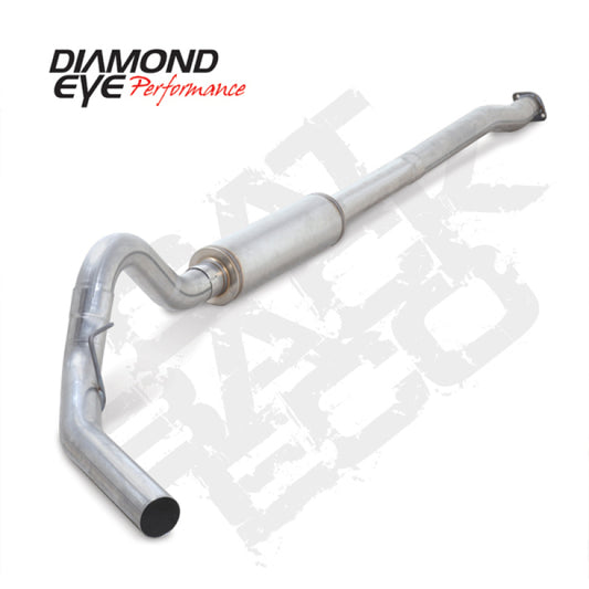 Diamond Eye Performance Catback exhaust system for Ford F150 3.5L EcoBoost, featuring a single GAS AL design, model years 2011-2013.