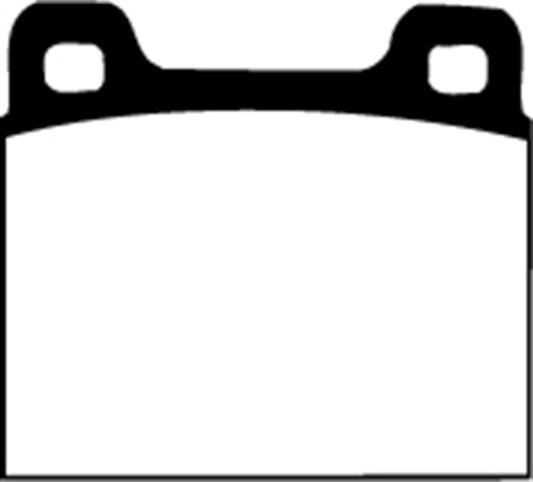EBC Redstuff front and rear brake pads for Porsche 911 2.7L performance braking system, high-quality automotive brake components