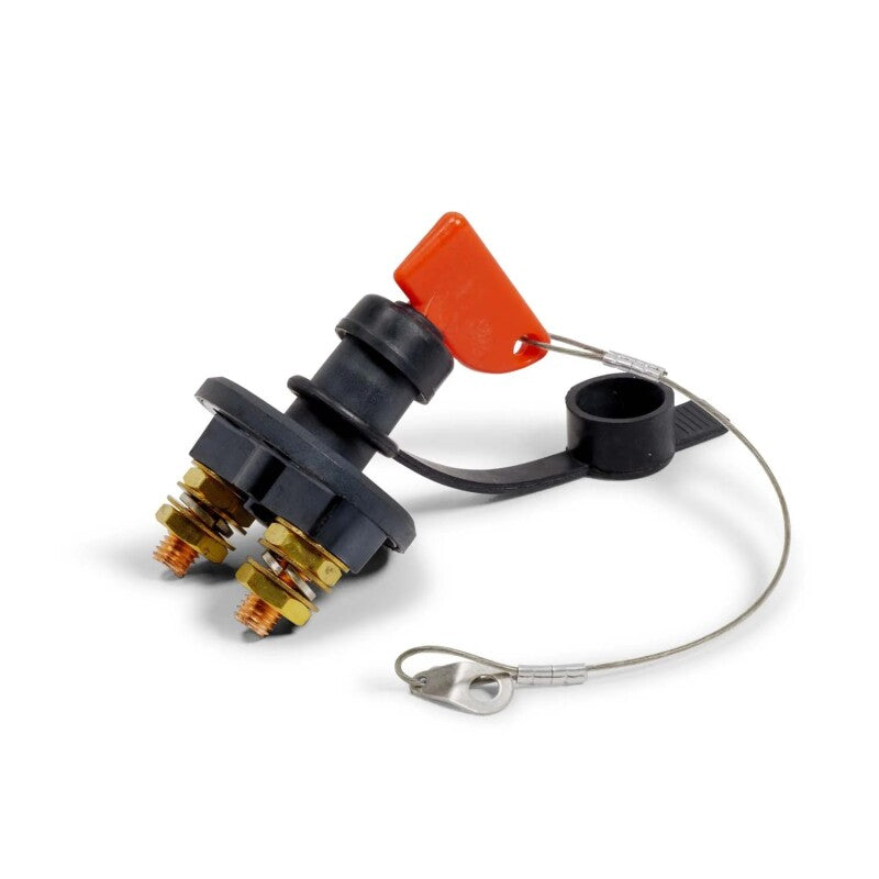 ARB Winch Isolation Switch Kit for winches, featuring a compact switch panel with wiring components for safe winch operation.