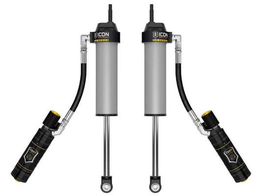 ICON 17-26 Ford F-250/350 SD 4WD coilover pair with 0-3 inch lift, featuring 3.0 Series VS RR CDEV front coilovers.