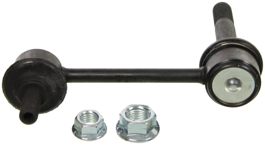 Moog front sway bar endlink for Lexus IS300 (2001-2005), automotive suspension part showing metal link and mounting points