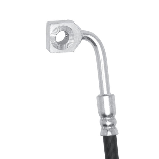 DFC Chevrolet Camaro front-left brake hose from the Brake Line Kits for models 2016-2023, showing the rubber and metal fittings.