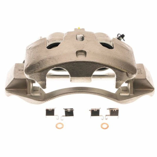 PowerStop rear right OE brake caliper and bracket for Chevrolet Silverado 3500 HD 2011-2016, heavy-duty truck brake component