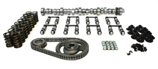 COMP Cams camshaft kit FF XR294HR-10 with high-performance camshafts, showing the detailed steel components of the engine upgrade.