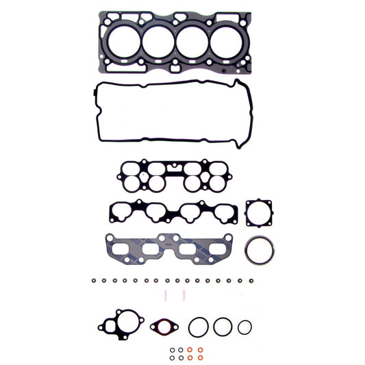 Fel-Pro Nissan Altima HS 26261 PT PermaTorque engine cylinder head gasket set laid out on a surface.