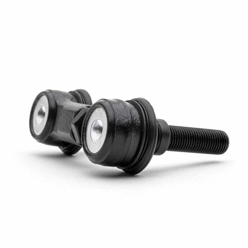 COBB adjustable front sway bar endlink kit for 2018-2021 Subaru WRX, STI, Type RA, and S209 with metal joints and black finish