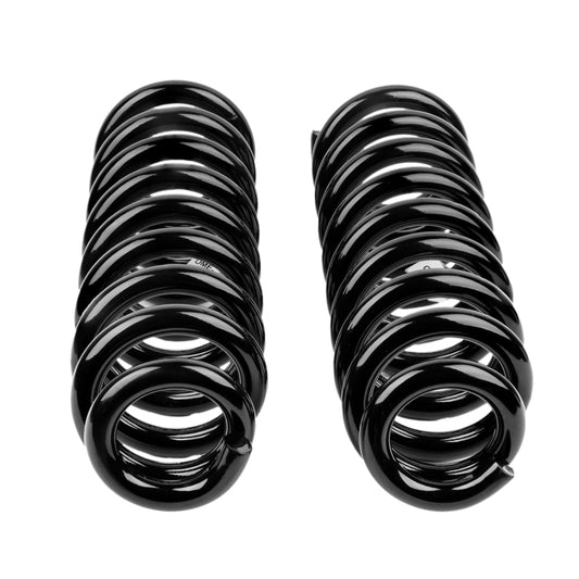 Old Man Emu front coilover spring for Land Cruiser 200 series, heavy-duty coil spring for off-road suspension.