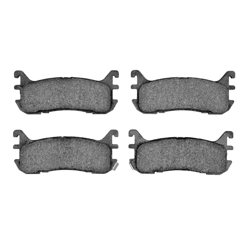 R1 Concepts Ford Escort rear OE brake pads R1 94-03 model showing the brake pad set with metal backing and friction surface