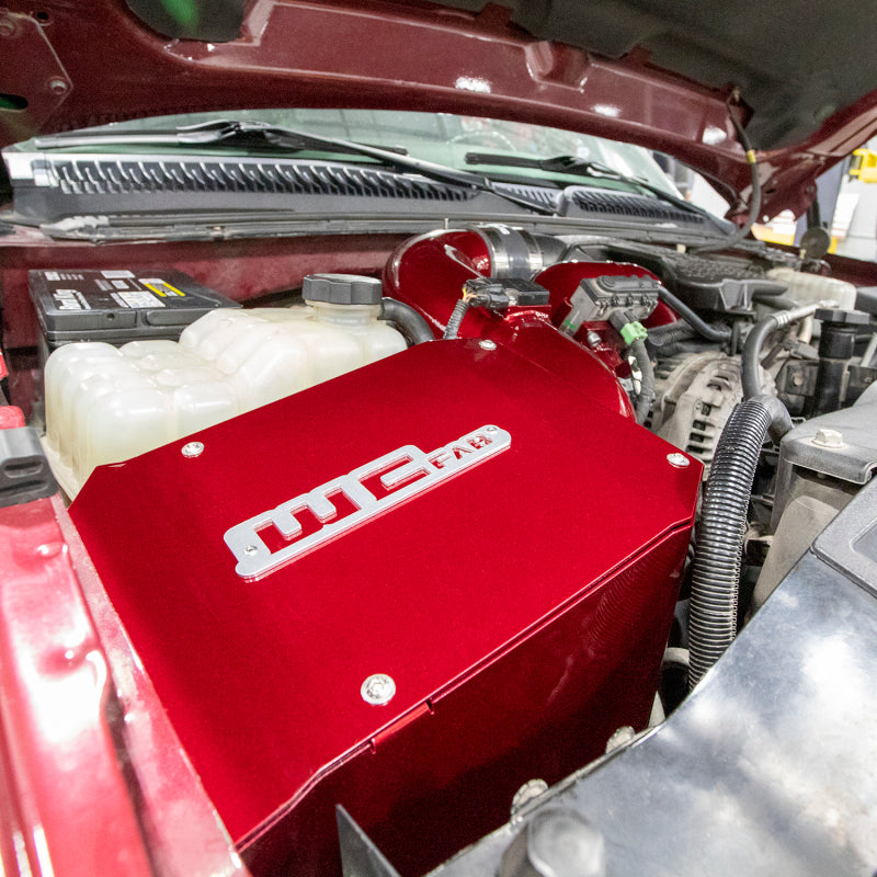 Wehrli 06-07 Duramax LBZ 4in Intake Kit w/ Air Box - Chevy Orange